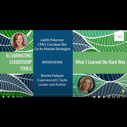 INTERVIEW: Bonnie Habyan, C-Suite Executive and Author – Illuminating Leadership Tools